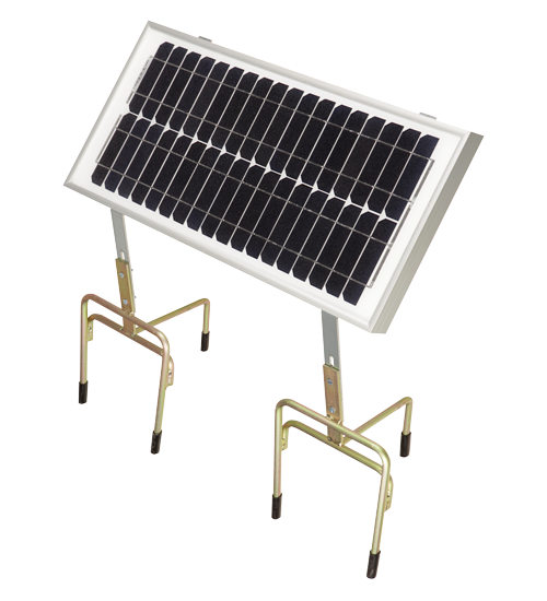 PANNEAU SOLAIRE 20 W + 2 TREPIEDS + REGULATEUR