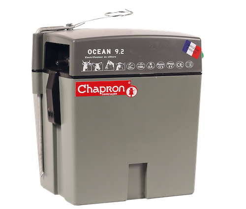 OCEAN 9.2  Électrificateur de clôture portable à alimentation par pile 9 V