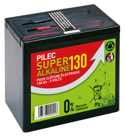 Piles de clôture électrique 9 V PILEC