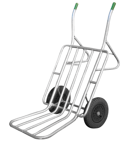 Chariot à foin deux roues