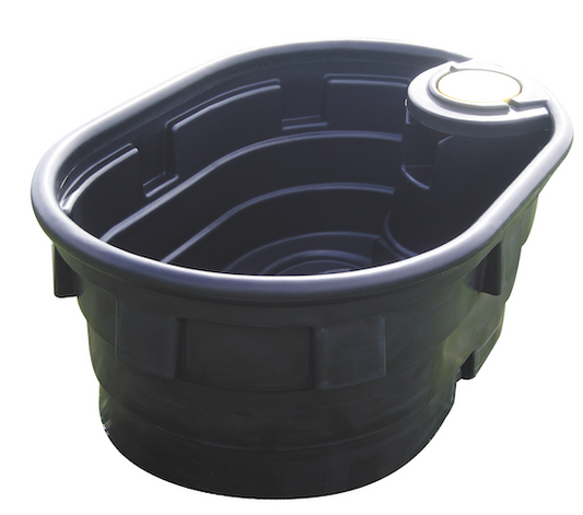 Bacs à eau de pâturage ovale