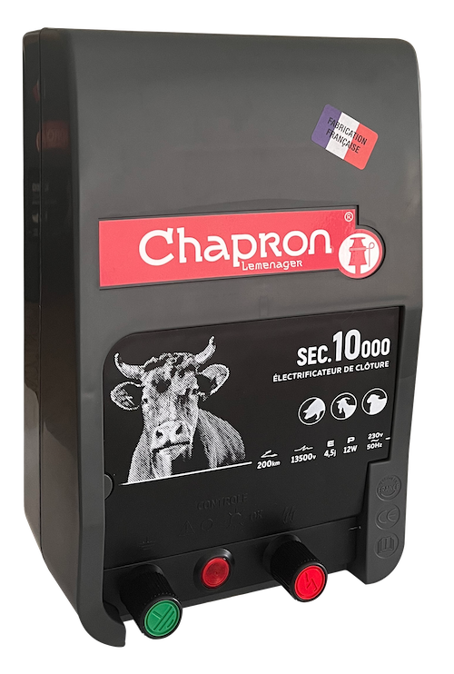 Électrificateur sur secteur 230 V Chapron SEC 10 000