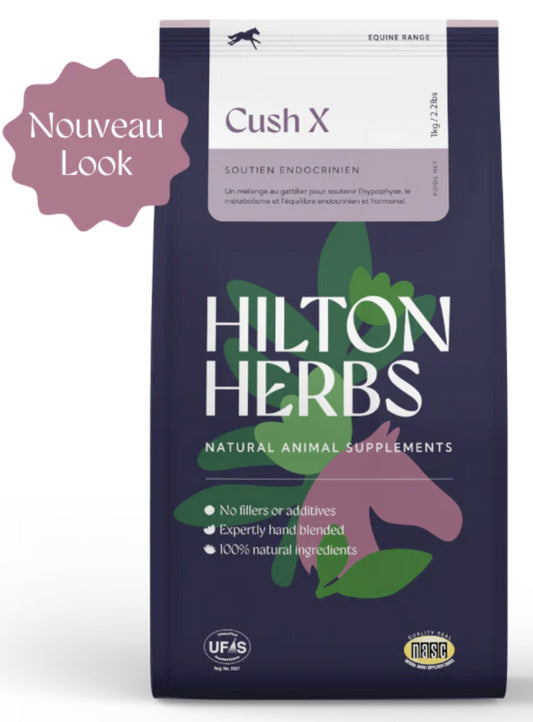 CUSH X 1kg Soutien naturel du cheval atteint de la maladie de Cushing - HILTON HERBS