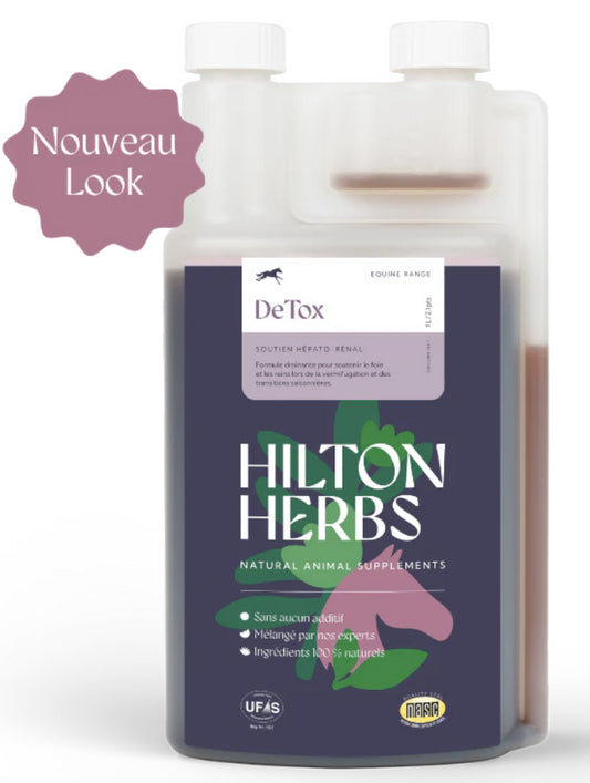 DETOX GOLD Cure foie et reins, drainage pour chevaux - HILTON HERBS