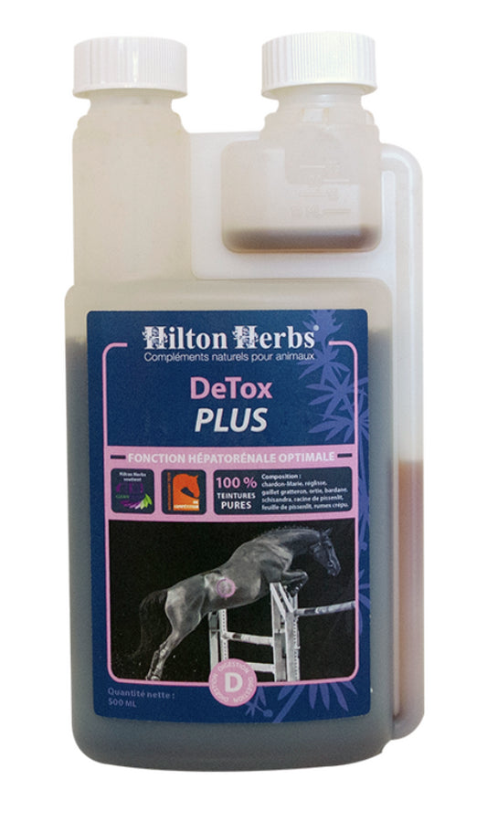 DETOX PLUS 500ml Fonctionnement hépatorénal | Formule compétition - HILTON HERBS