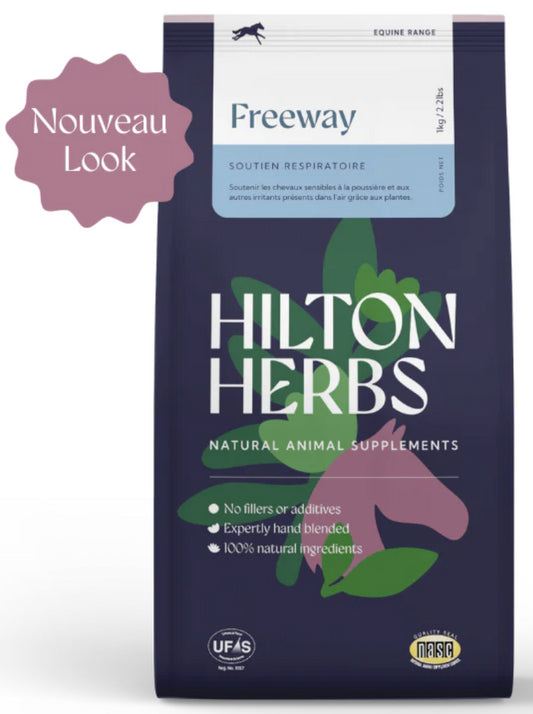 FREEWAY 1kg Complément pour la respiration des chevaux - HILTON HERBS