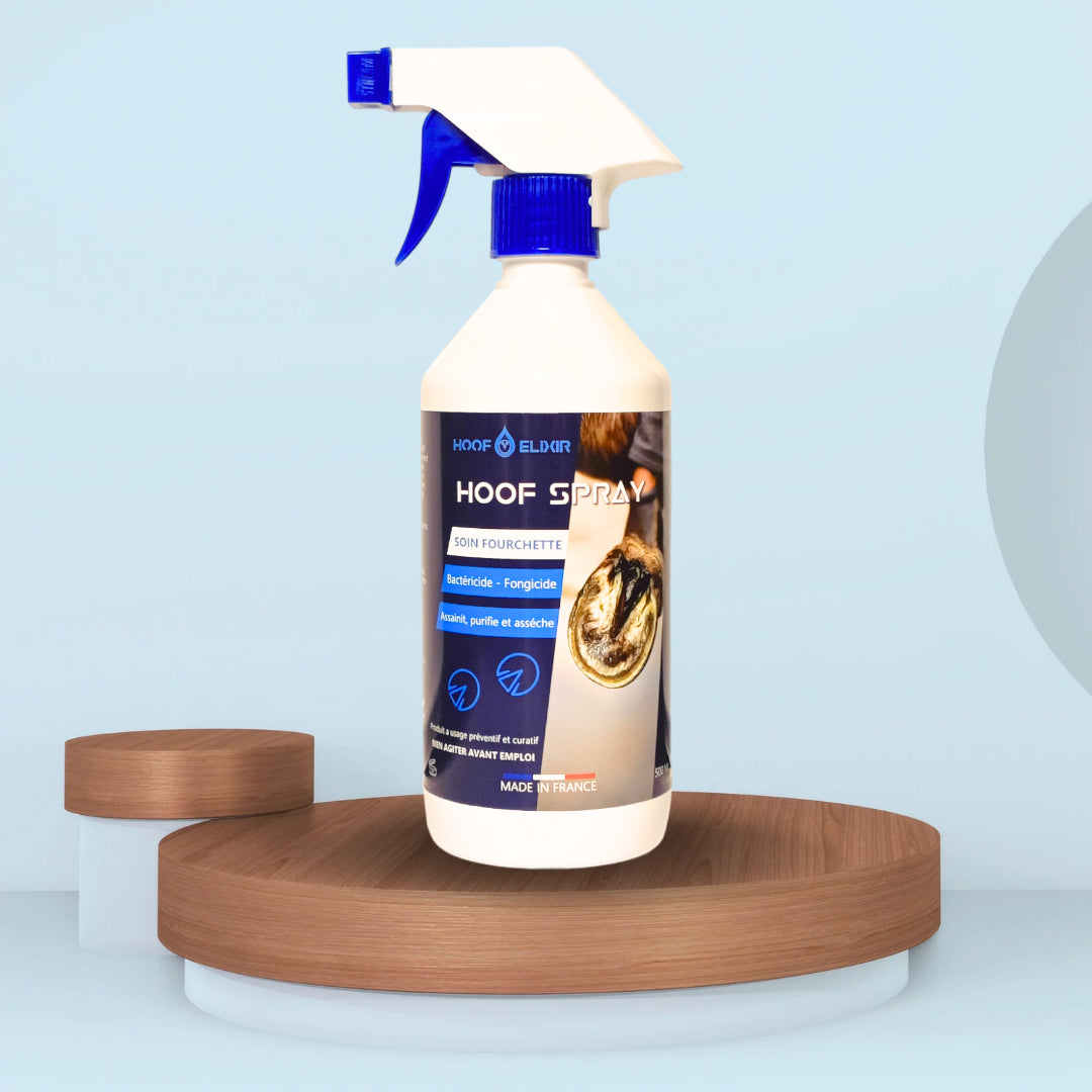 HOOF SPRAY - 500ml - Soin fourchette et ligne blanche des sabots