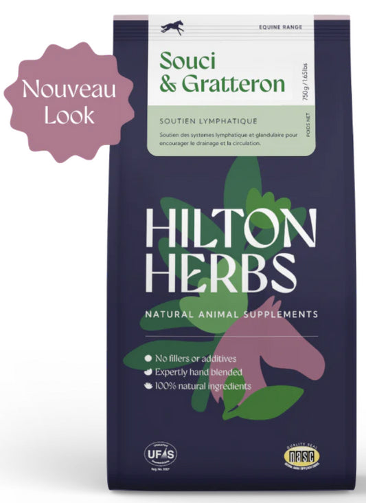 SOUCI & GRATTERON 750g Système lymphatique, engorgement du cheval - HILTON HERBS